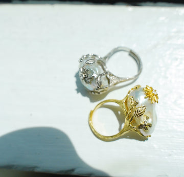 Winter Jasmine Ring