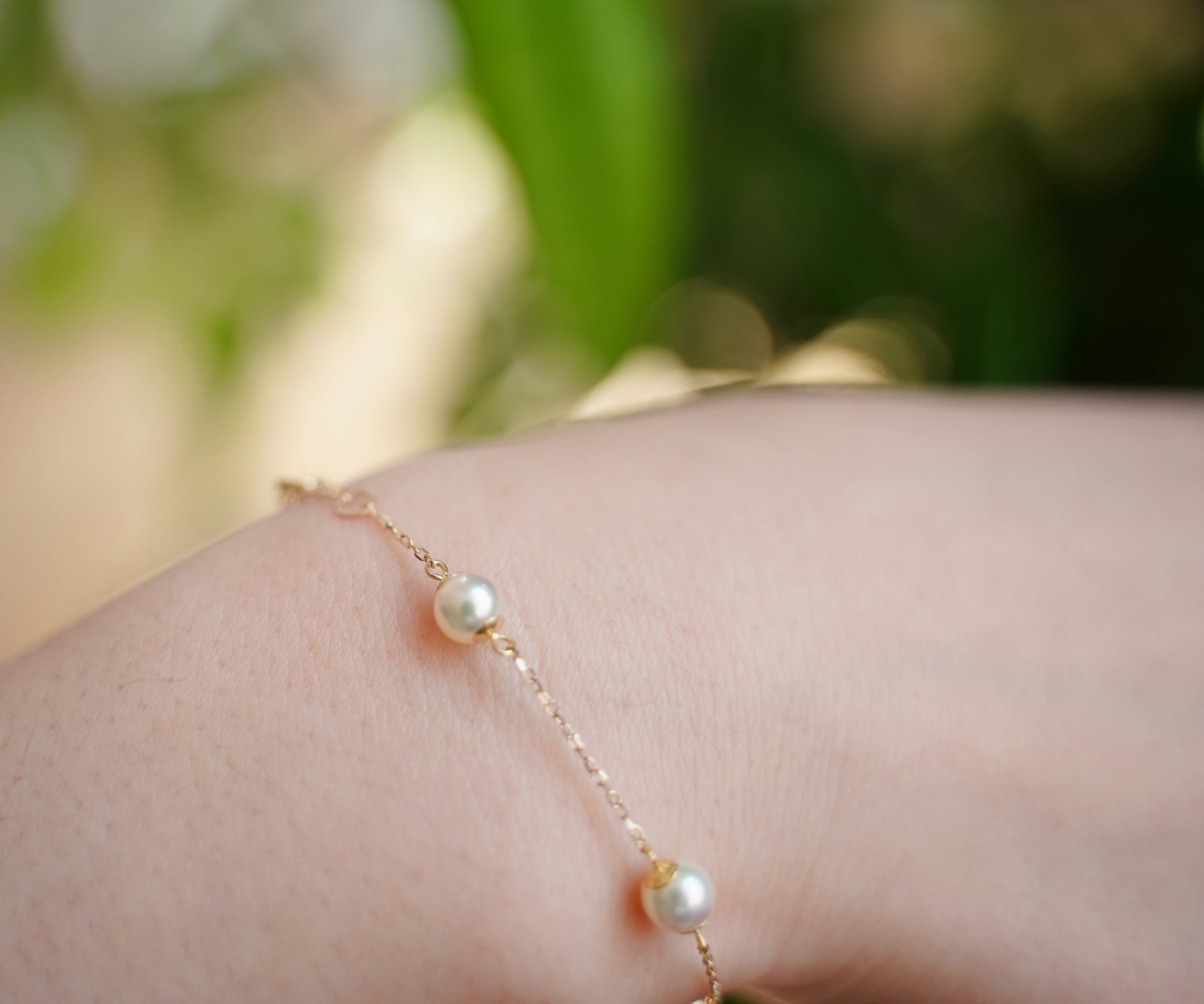akoya pearl bracelet