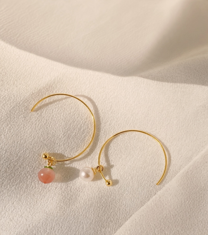 Peachy Peach Earring