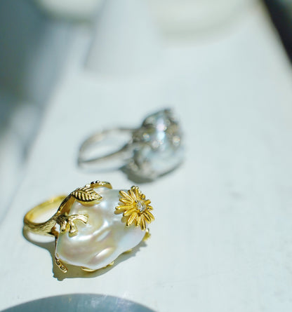Winter Jasmine Ring