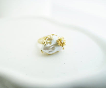 Winter Jasmine Ring