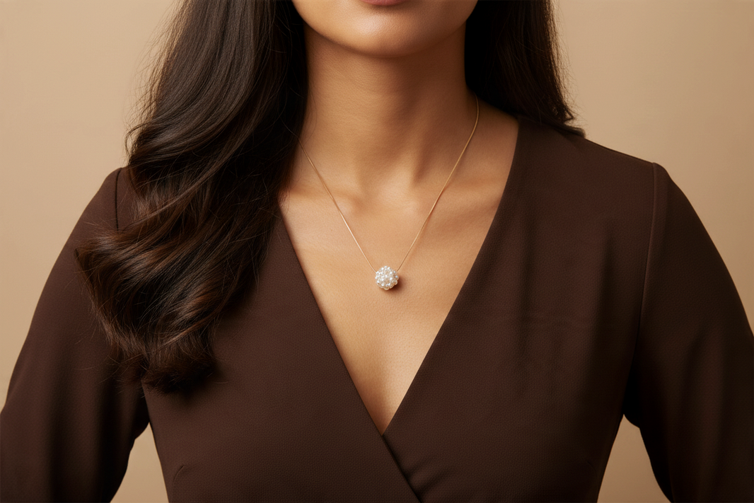 Hydrangea Necklace