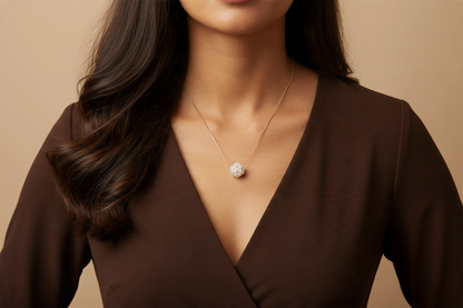 Hydrangea Necklace