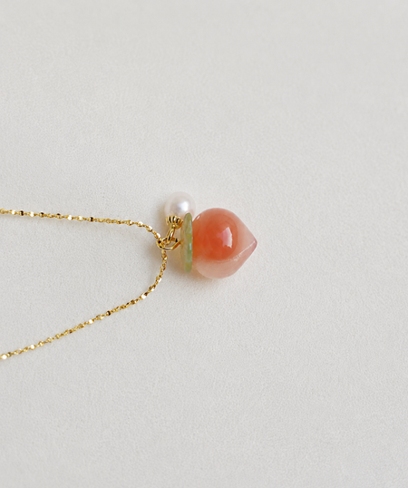 Peachy Peach Necklace