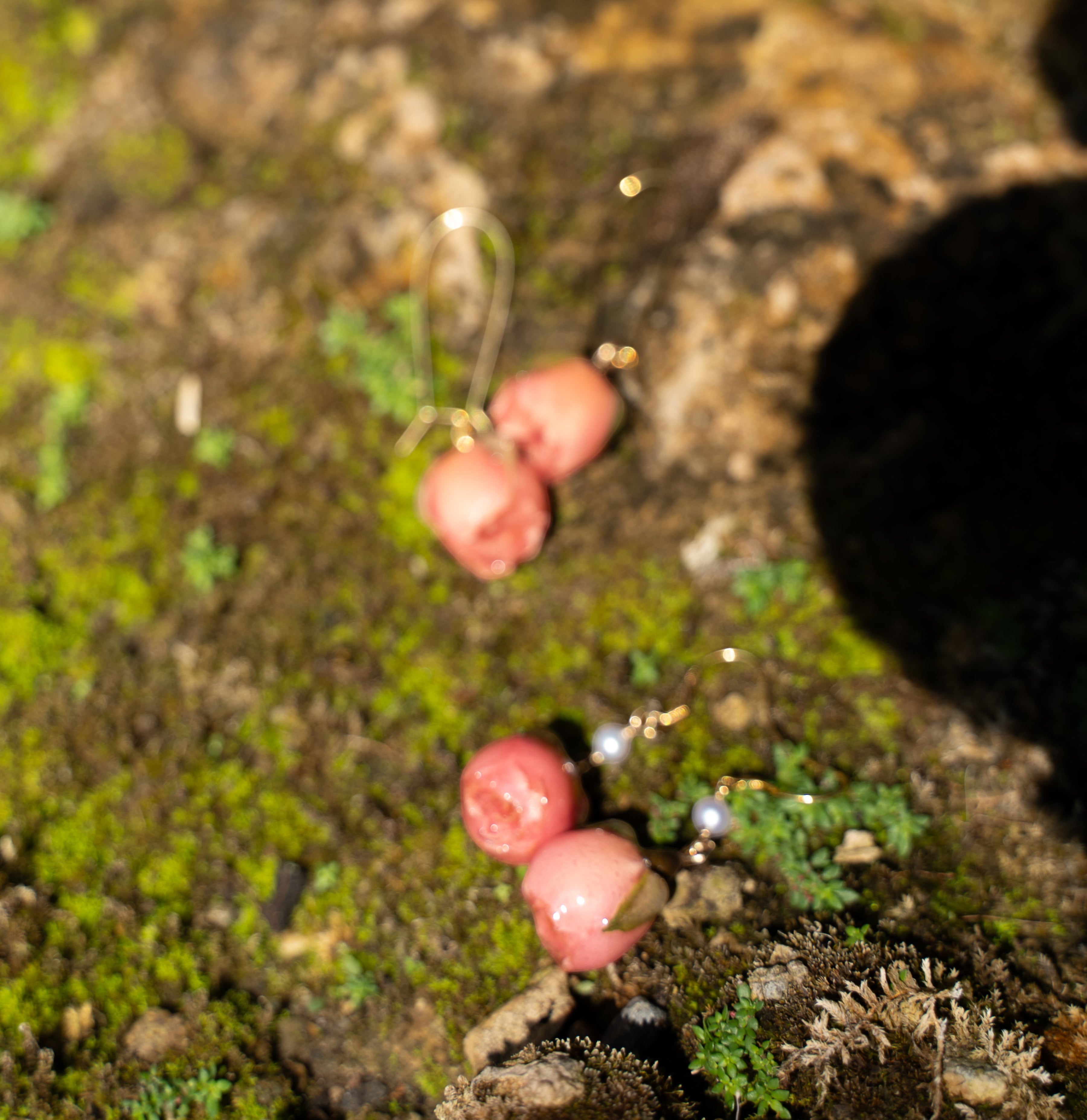 Rose Bible Earring