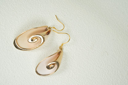 Spiral conch Earring