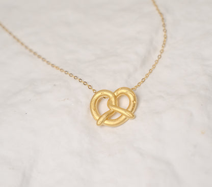 Pretzel Necklace