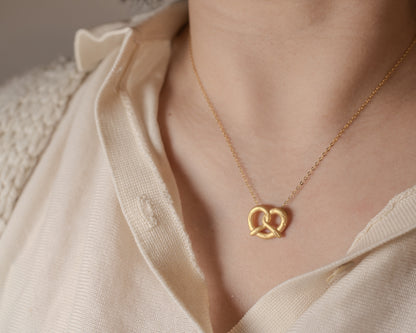 Pretzel Necklace