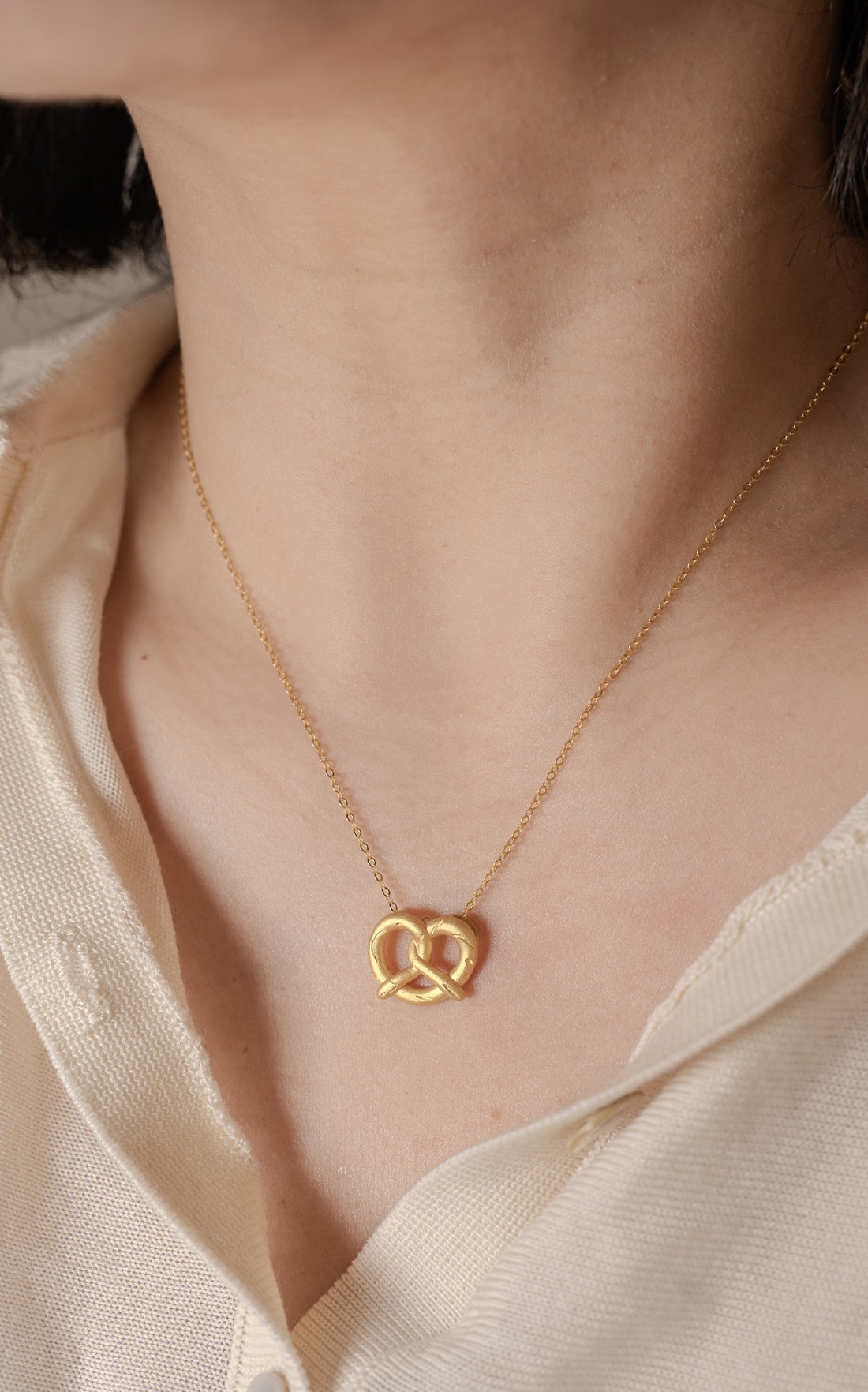 Pretzel Necklace