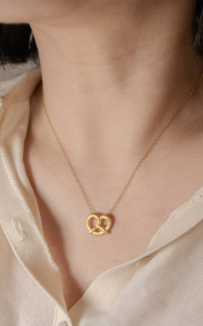 Pretzel Necklace