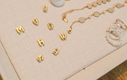 Initial & Pearl Necklace
