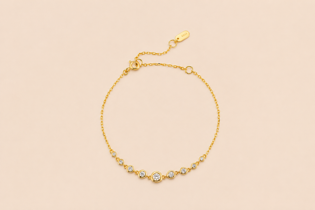 Bubble Diamond Bracelet