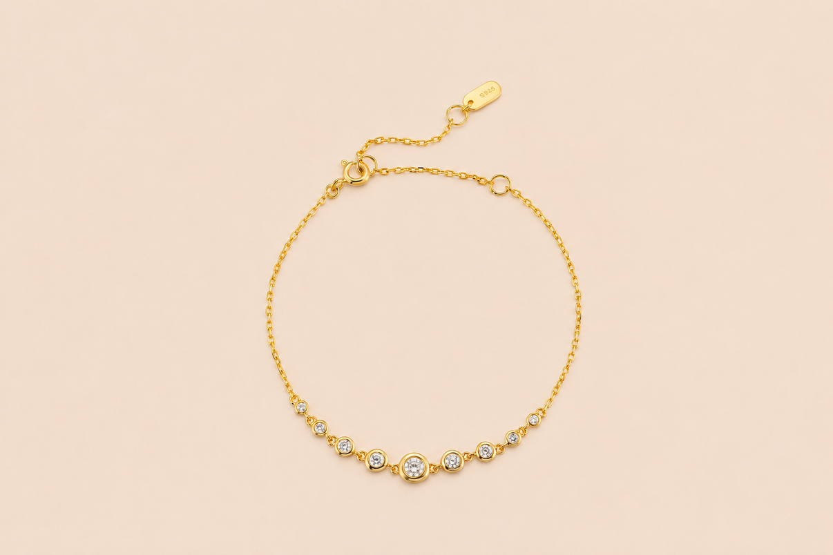 Bubble Diamond Bracelet
