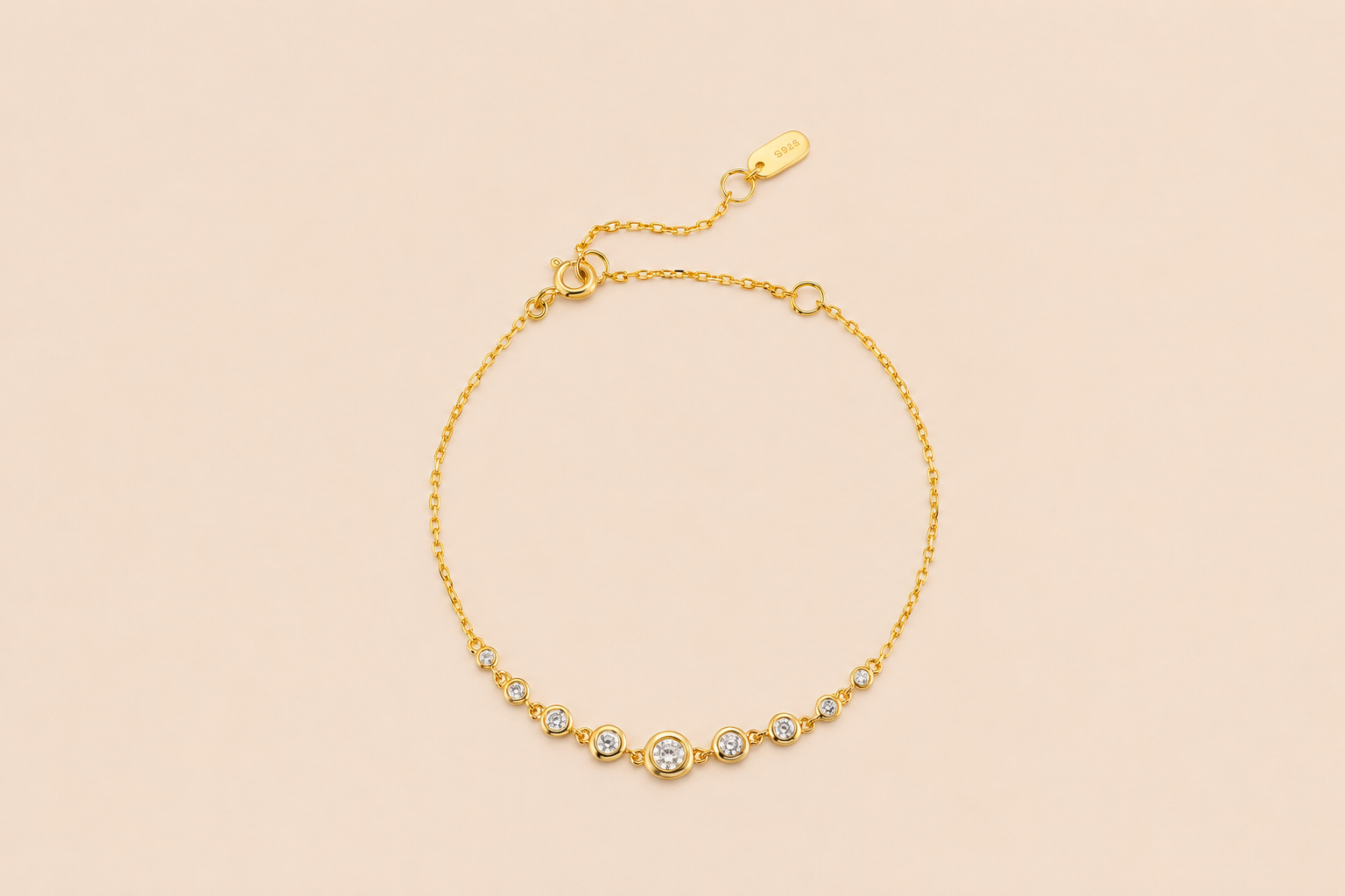 Bubble Diamond Bracelet