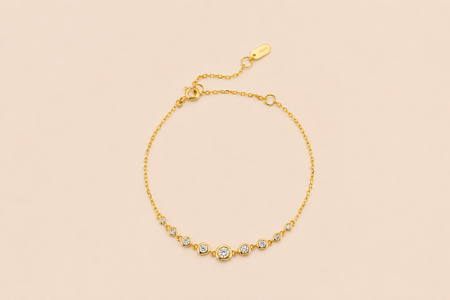 Bubble Diamond Bracelet