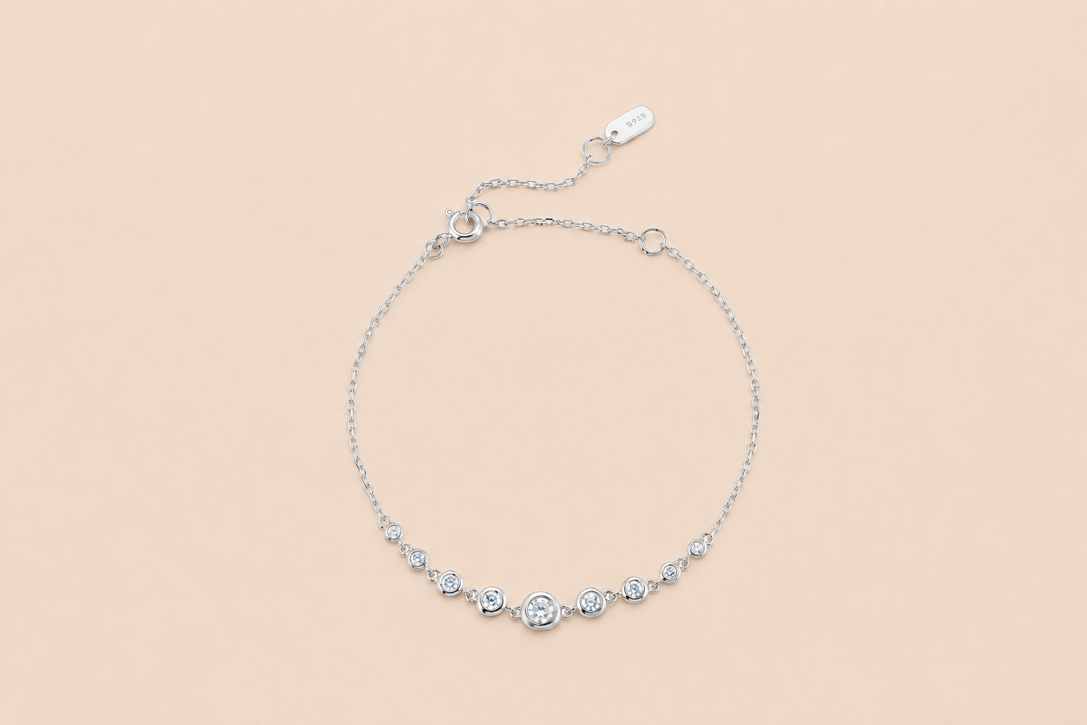 Bubble Diamond Bracelet