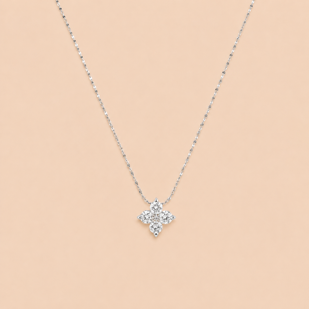 Clover Diamond Necklace