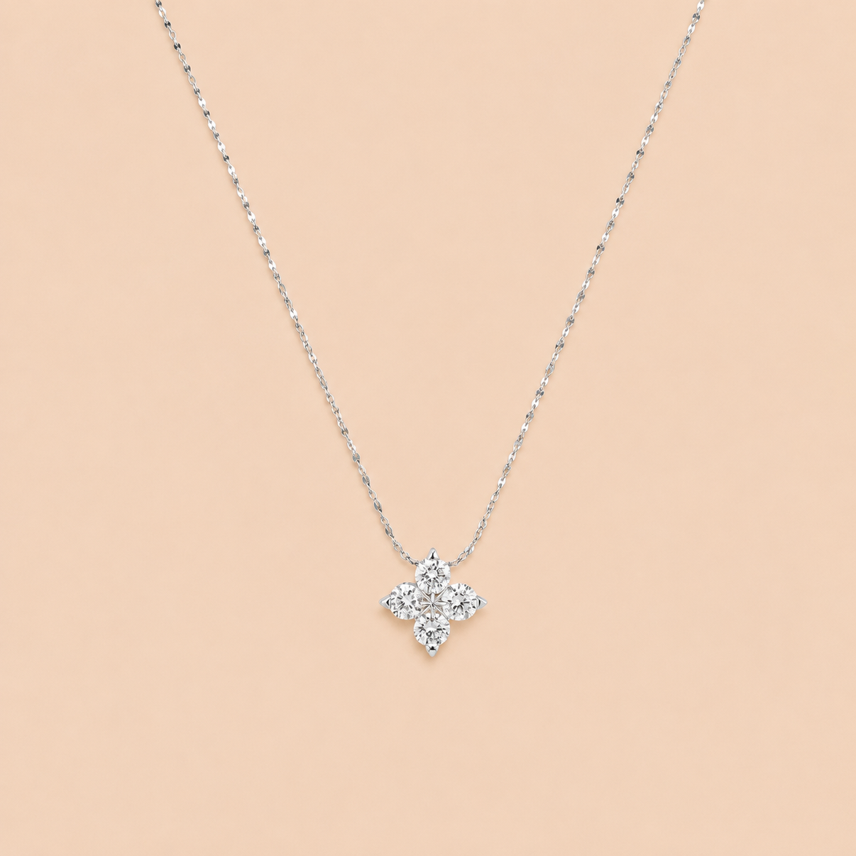 Clover Diamond Necklace