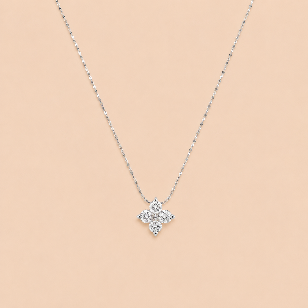 Clover Diamond Necklace