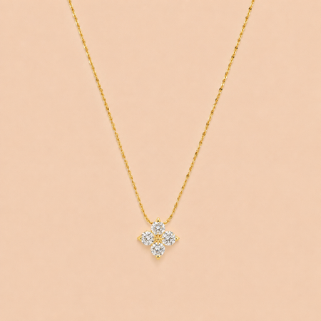 Clover Diamond Necklace