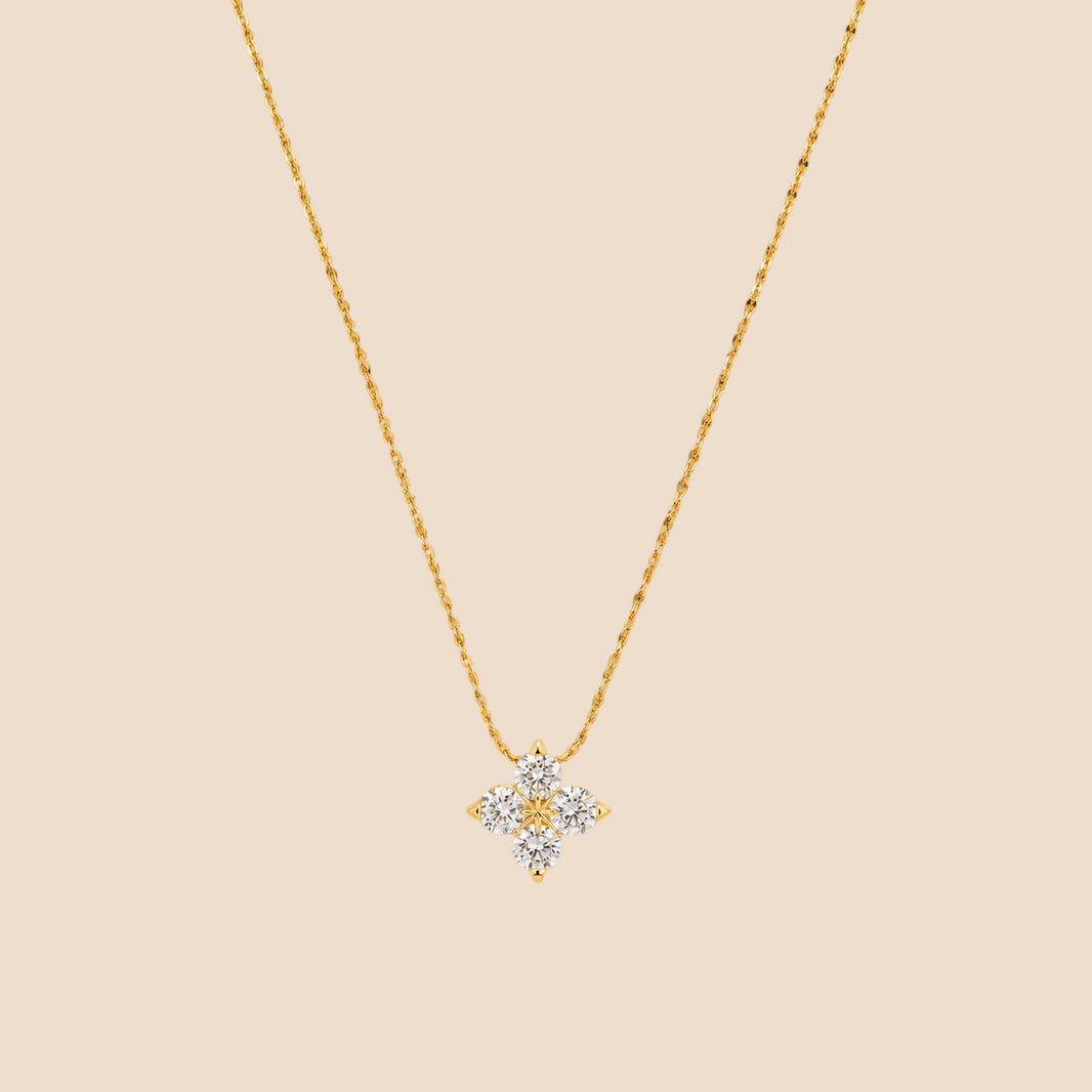 Clover Diamond Necklace