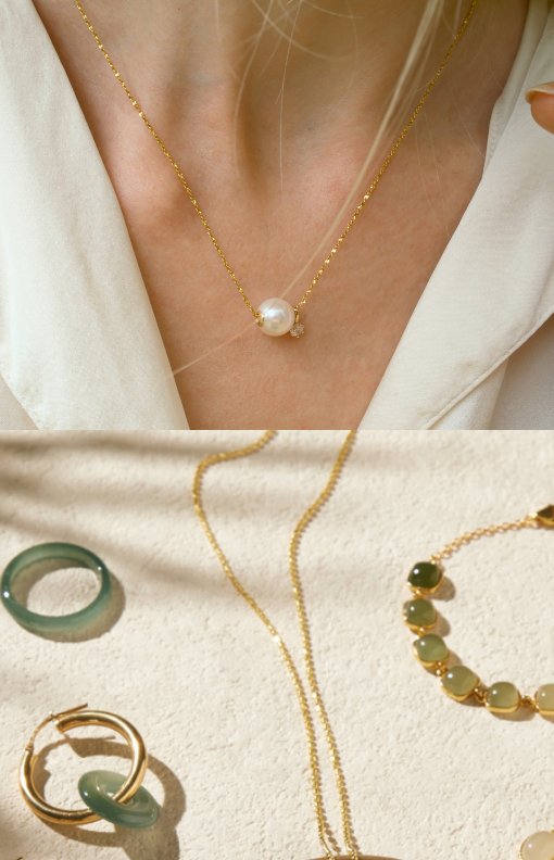 Pearl necklace and jade jewelry - Pearl Jade collection mobile