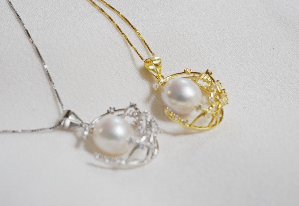 Moon and Stars Necklace