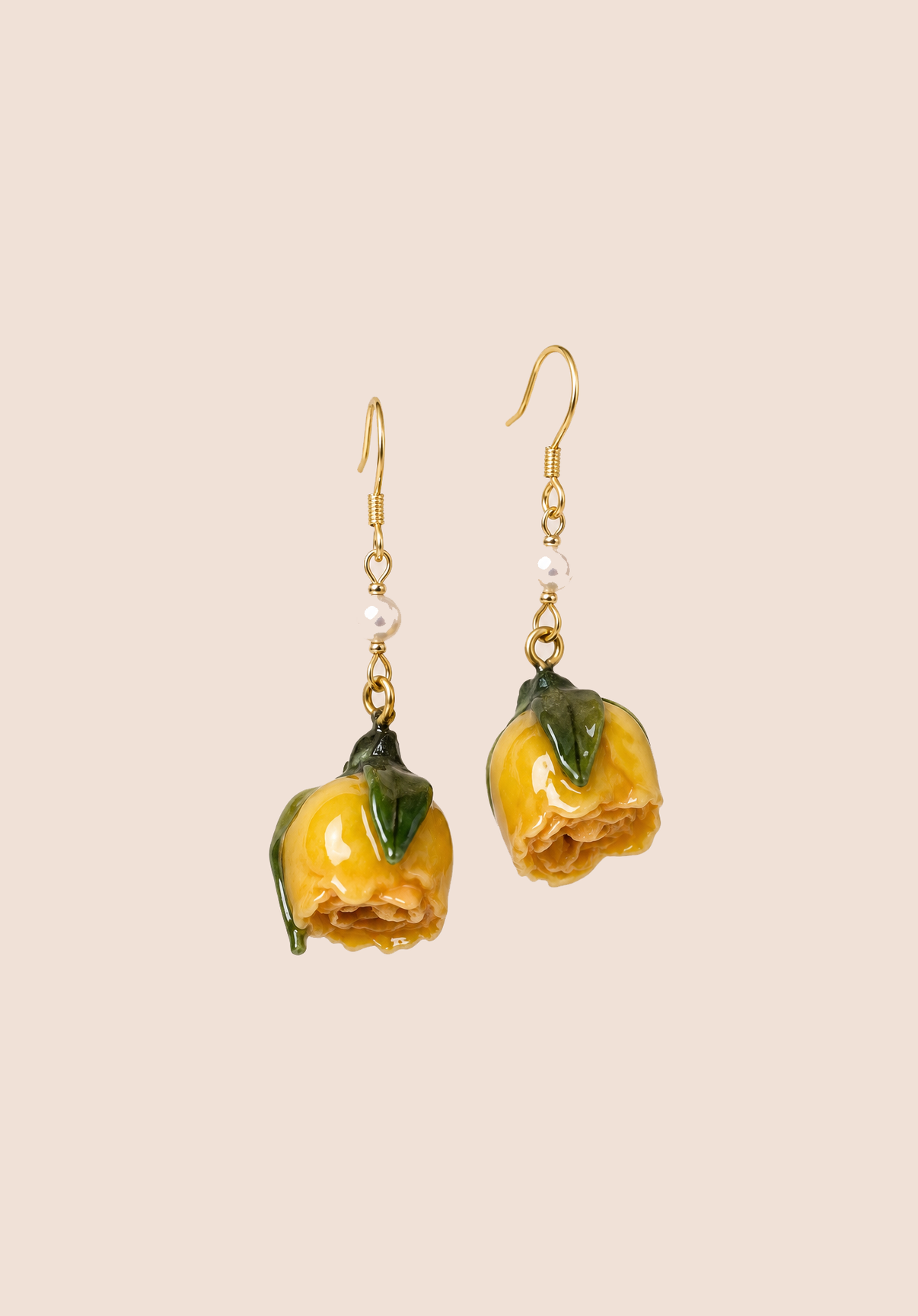 Rose Bible Earring