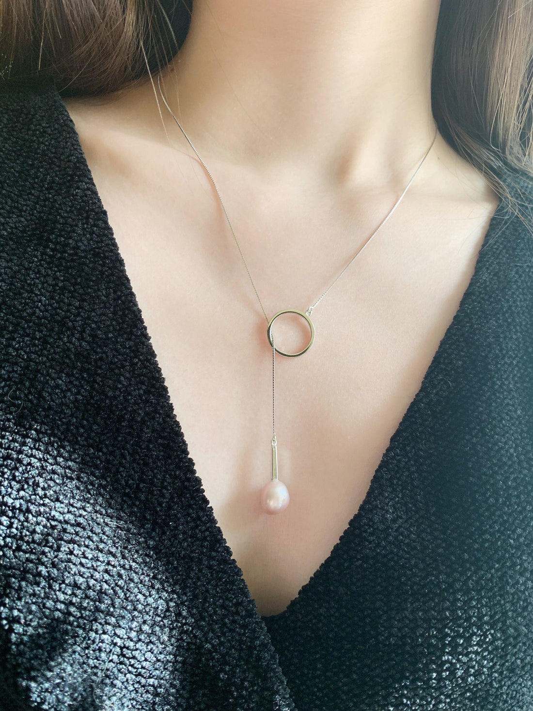 Infinity Circle Necklace