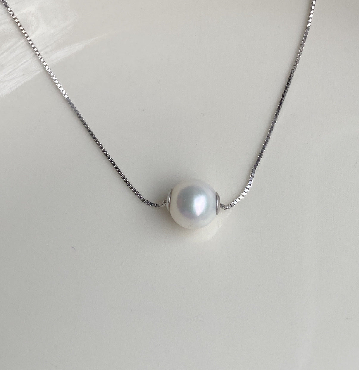 Mia Single Pearl Necklace