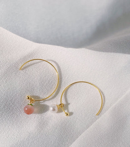 Peachy Peach Earring