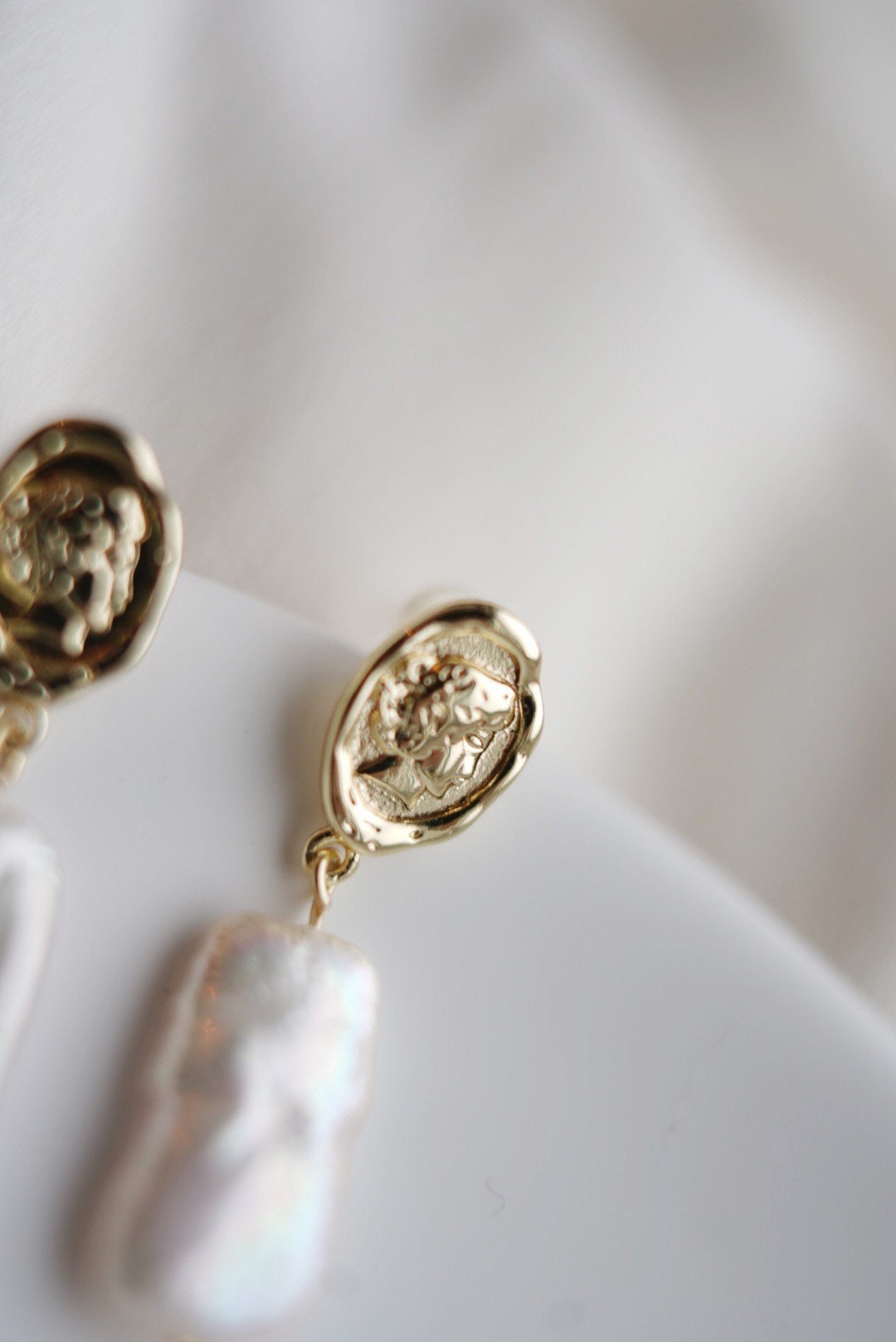 Queen's Coin Earring
