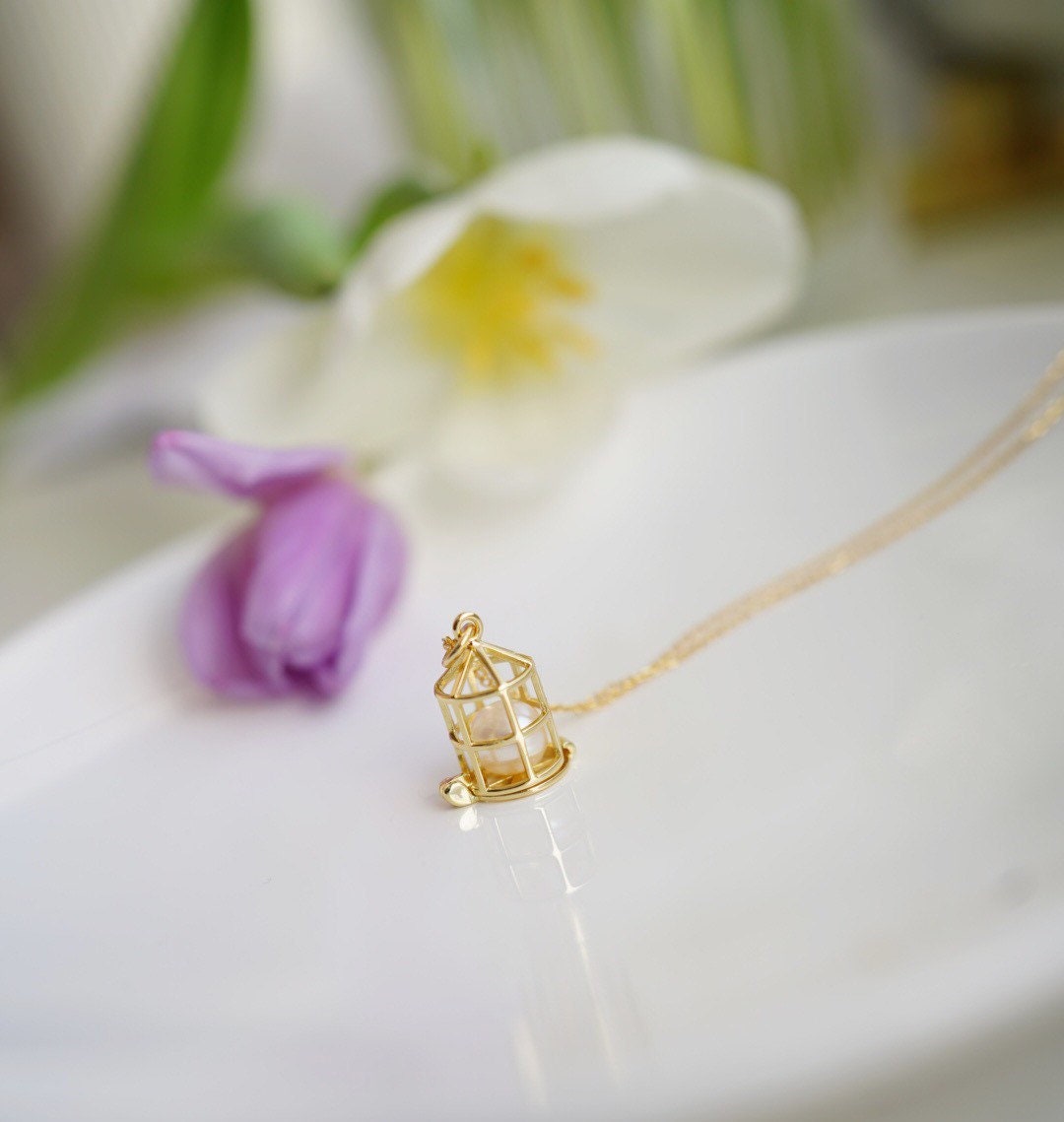 Birdcage Necklace