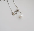 Tahitian pearl - Silver Tahitian Calypso Necklace