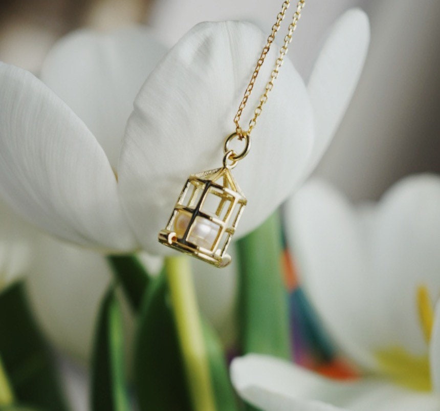 Birdcage Necklace