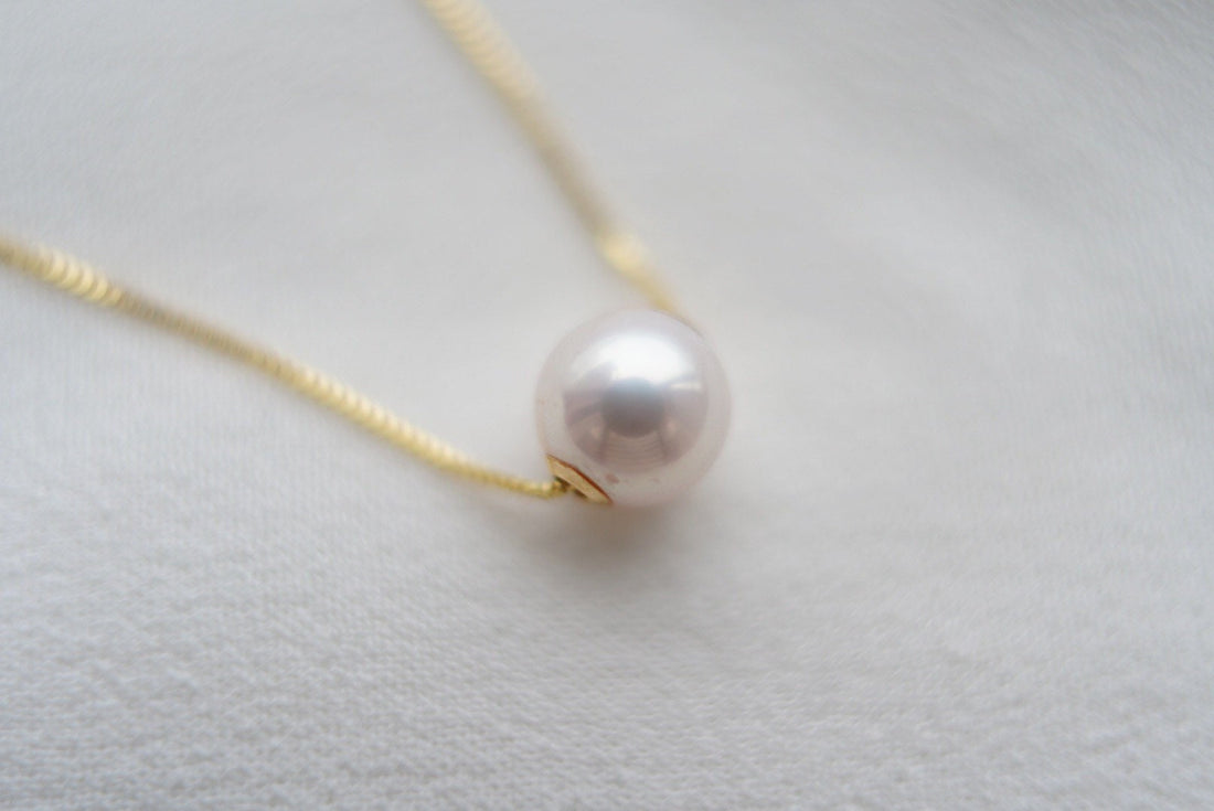 Mia Single Pearl Necklace