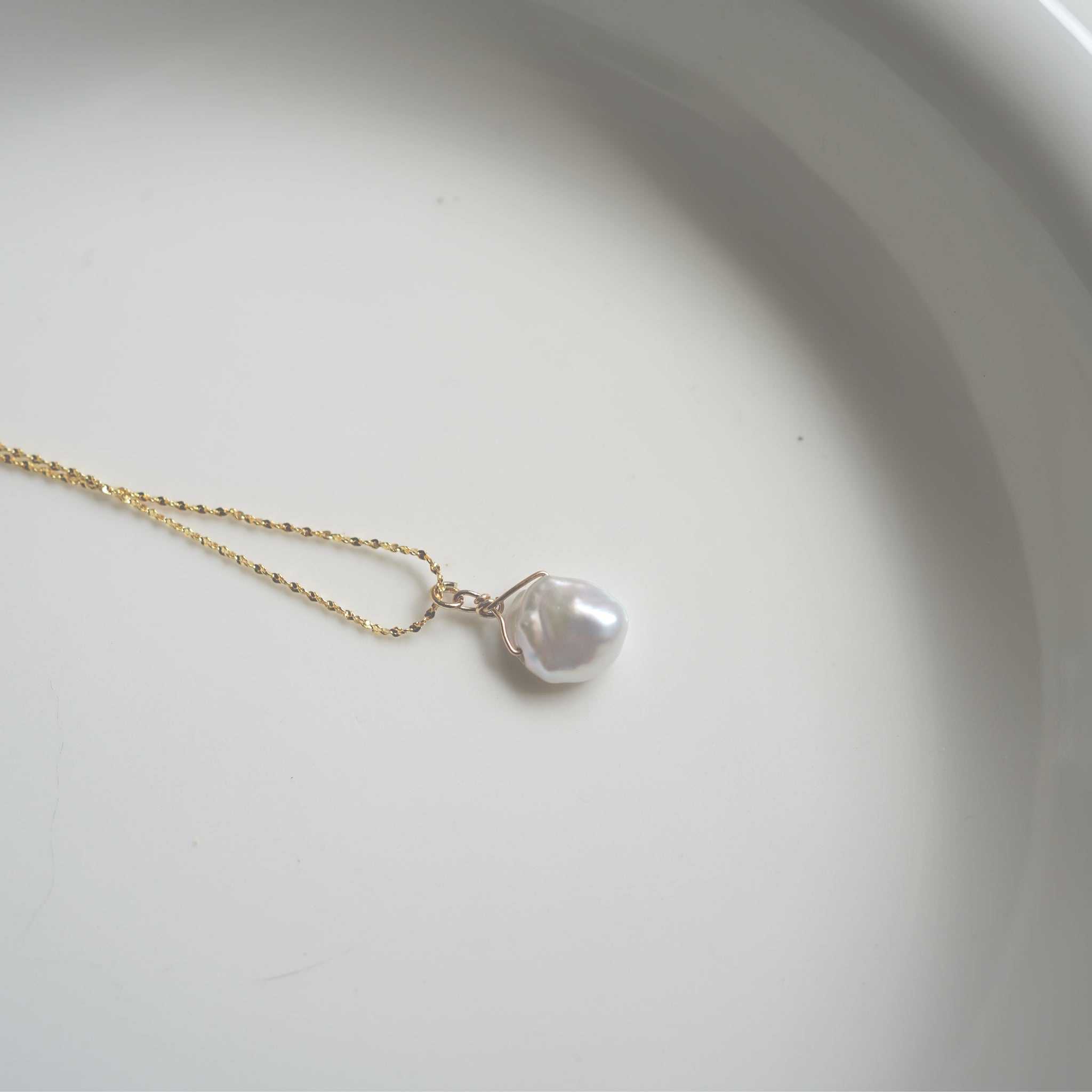 Whipped Cream Necklace