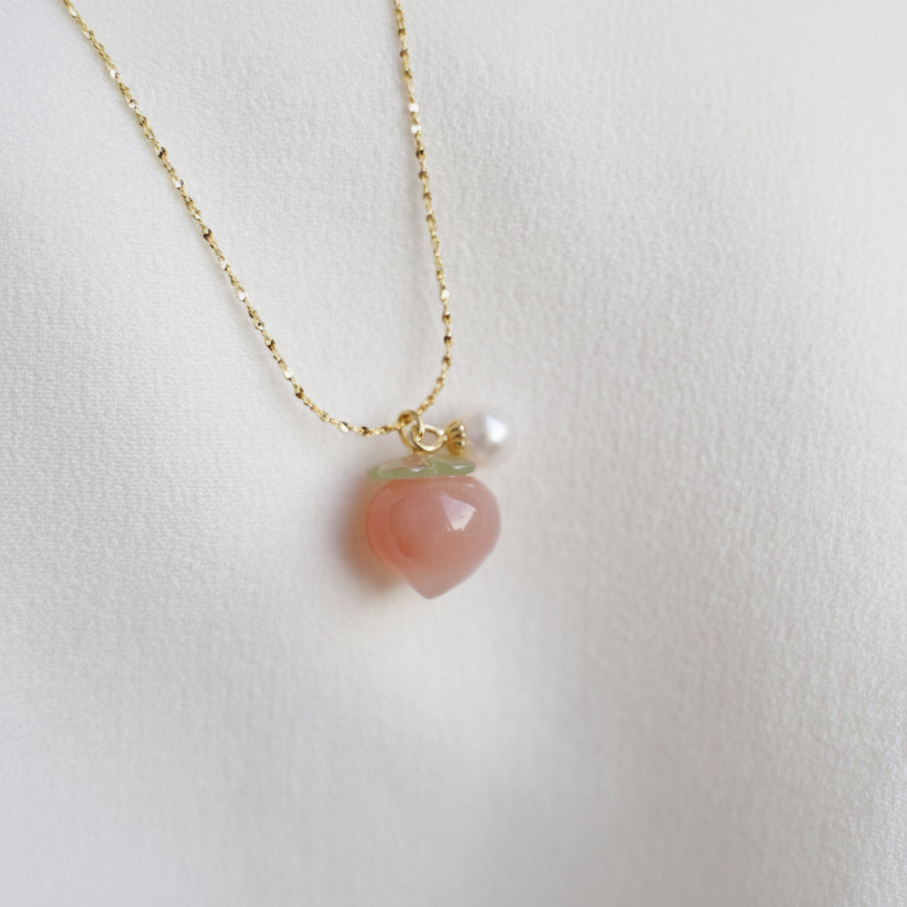 Peachy Peach Necklace